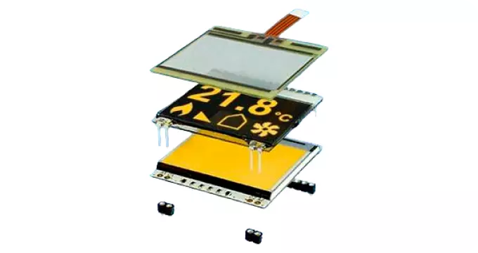 COG - versatile displays as text and graphi with SPI and various backlights