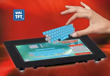 Screen with object graphic display