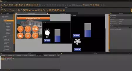 WYSIWYG editor to create your individual screens and functions WYSIWYG editor to create your individual screens and functions