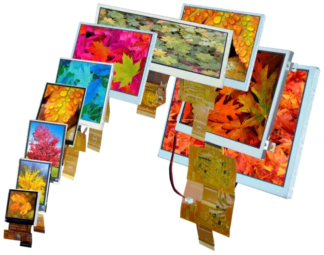 Monochrome TFT & IPS 