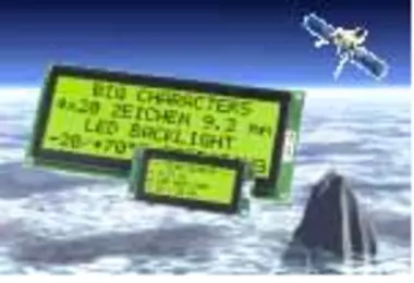 Big Size LCD Display with 9,2 mm font