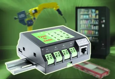 Small control systems with touch display