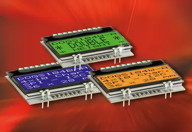 The EA DOGS104-A graphic display Slim, good-looking, versatile