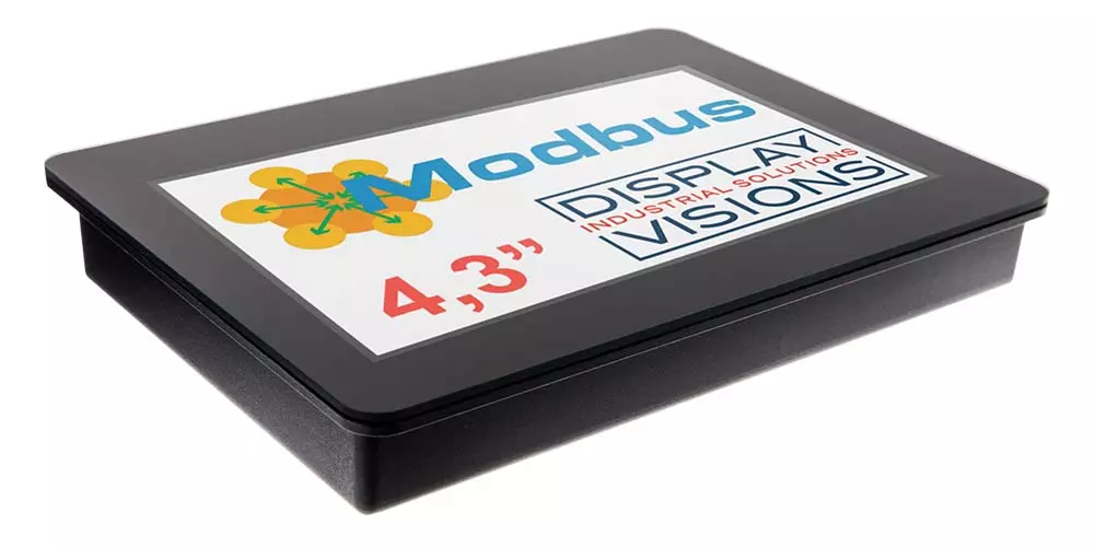 HMI with Modbus TCP/RTU