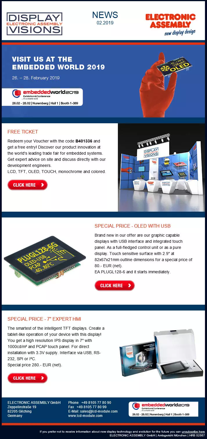 Hall 1-389 - directly at the passage to Hall 2