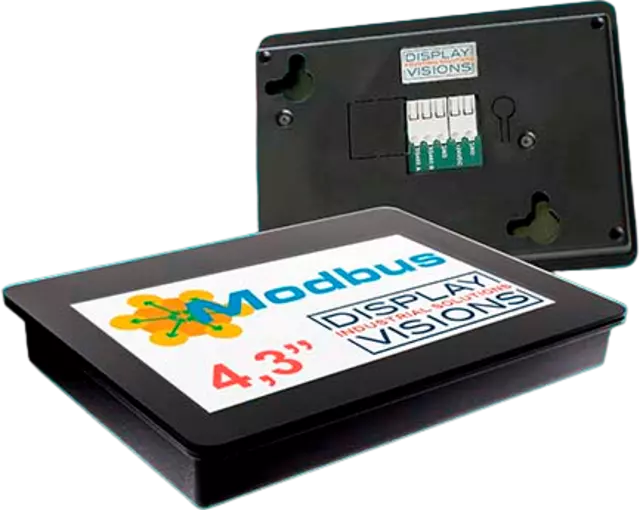 Modbus HMI 4,3" and 7" incl. Touch Modbus HMI 4,3" and 7" incl. Touch