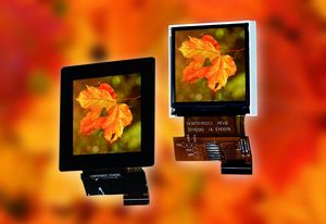 Small IPS displays bright and in color with SPI interface