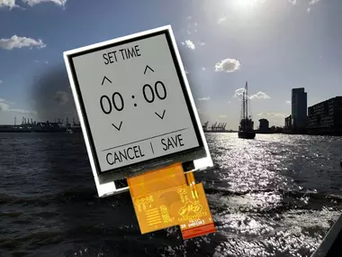 35 mW: Colour low power display for mobile devices