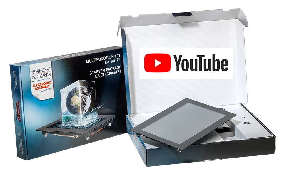 Unpacking uniTFT and QUICKuniTFT HMI Display